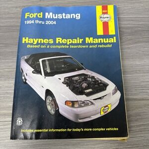 Haynes Ford Mustang 1994-2003 Service Repair Manual 36051 Complete Teardown